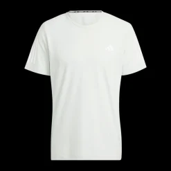 Clearance adidas Own the Run T-Shirt Linen Green Vit