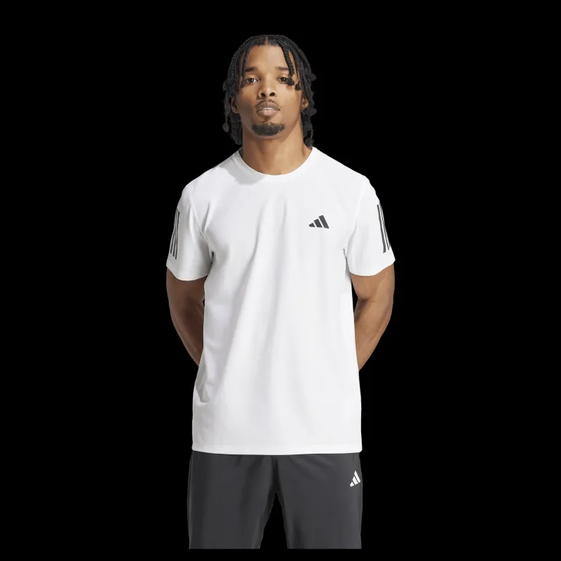 adidas Own the Run T-Shirt White Vit Discount