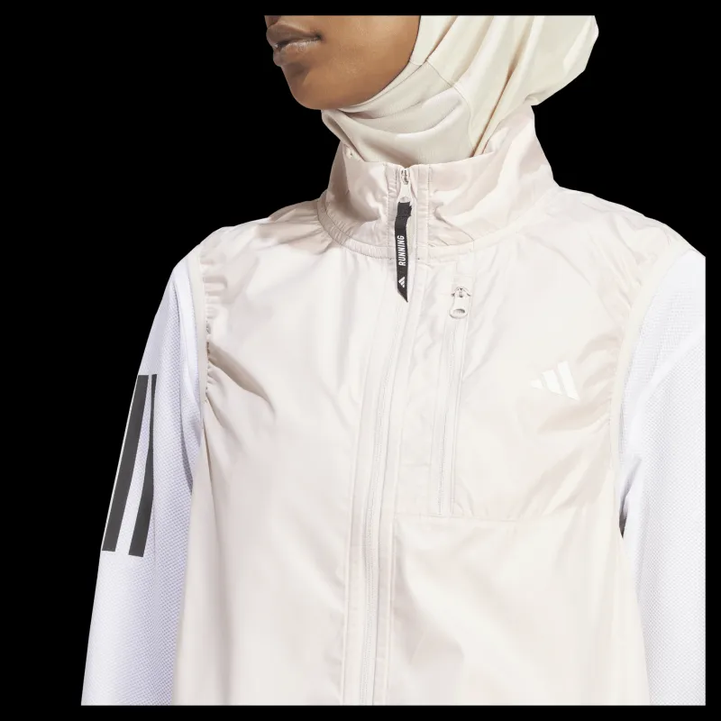 adidas Own the Run Vest Putty Mauve Discount