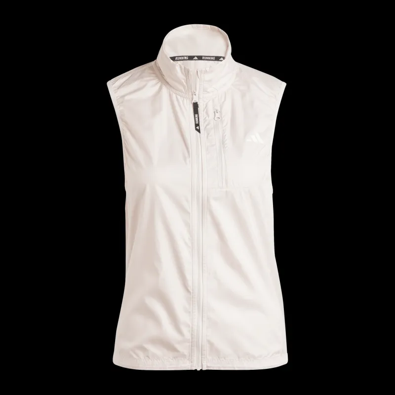 adidas Own the Run Vest Putty Mauve Discount
