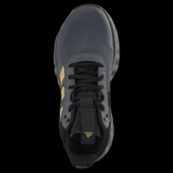 adidas Ownthegame 2.0 Shoes Grey Five / Matte Gold / Core Black Svart