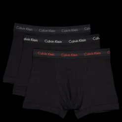 Calvin Klein 3p Trunk Black Svart