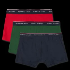 Tommy Hilfiger 3p Trunk Desert Sky/terrain/primary Red Röd Outlet