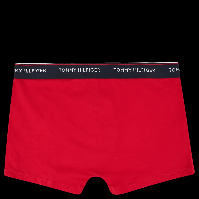 Tommy Hilfiger 3p Trunk Desert Sky/terrain/primary Red Röd Outlet