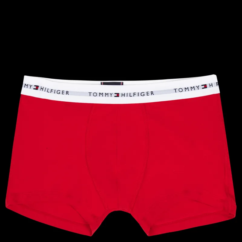 Sale Tommy Hilfiger 3p Trunk Desert sky/white/primary red Blå, Vit och Röd