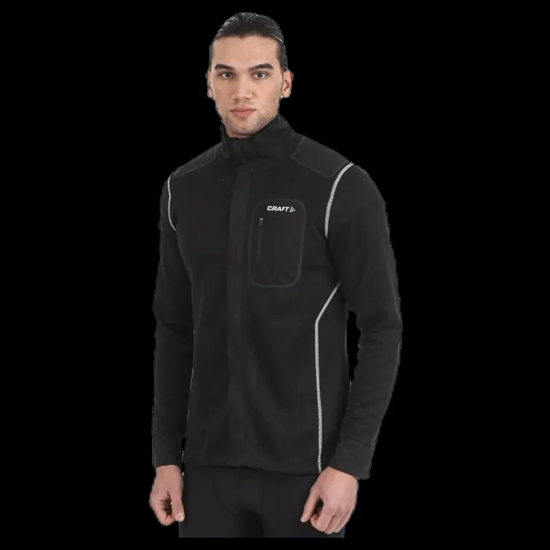 Craft P Warm Jacket M Black Svart Clearance