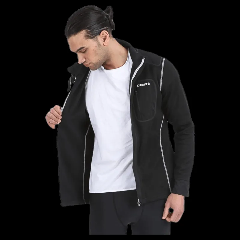 Craft P Warm Jacket M Black Svart Clearance