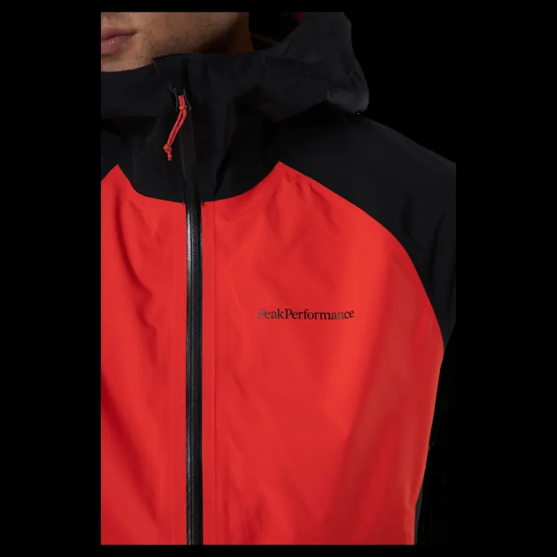 Best Peak Performance Pac Jacket Orange/Black Orange och Svart