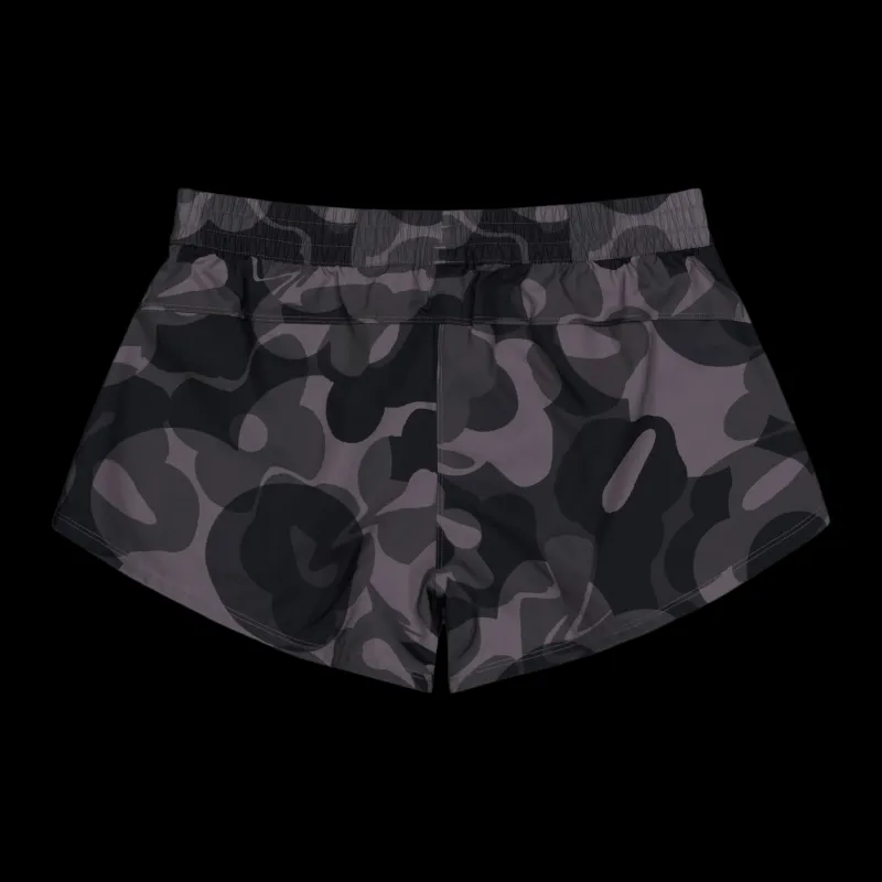 adidas Pacer Train Essentials Floral-Print Woven Shorts Black Svart