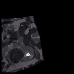 adidas Pacer Train Essentials Floral-Print Woven Shorts Black Svart