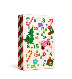 Online Happy Socks 24-pack Advent Calendar Gift S White Vit