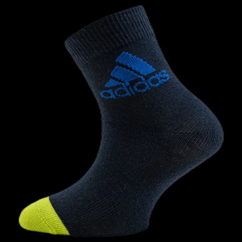 adidas 3-Pack Ankle Socks Blue/Green Blå och Grön