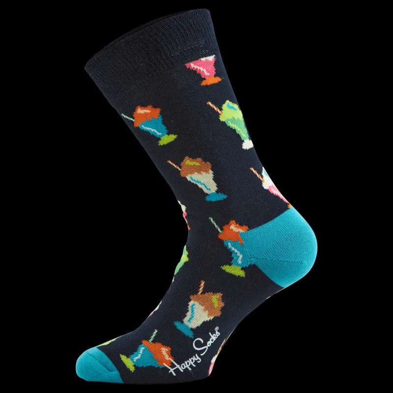 Hot Happy Socks 4-pack At The Diner Socks Gift Multi Flerfärgad