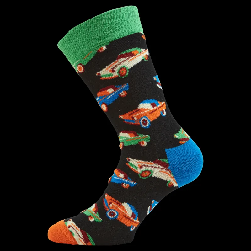 Hot Happy Socks 4-pack At The Diner Socks Gift Multi Flerfärgad