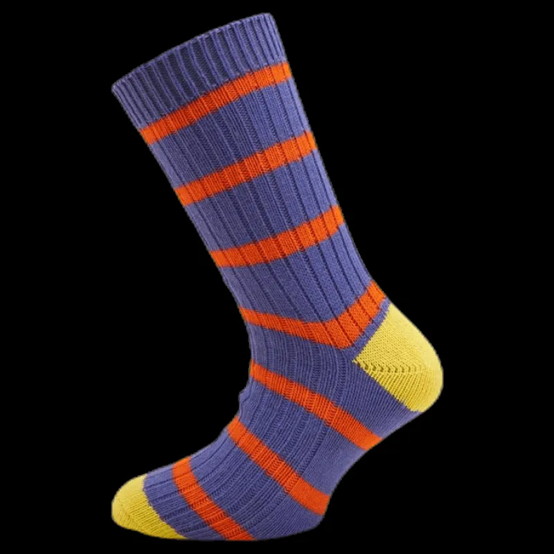 Clearance Norfolk 2-Pack Basic Socks - Mario Patterned Lila