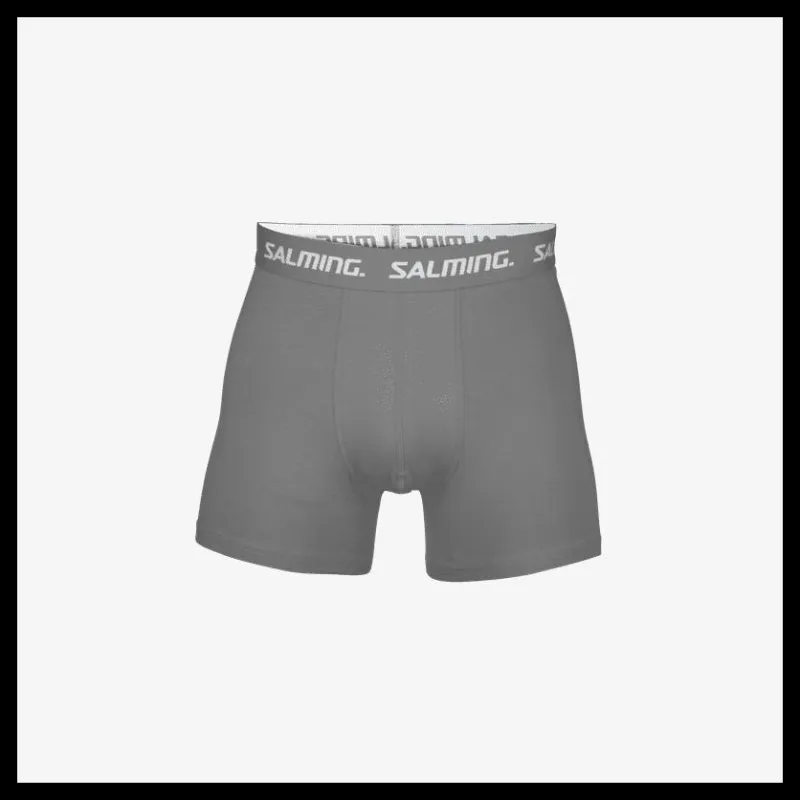 Salming 3-pack Cotton Boxer Grey Lila