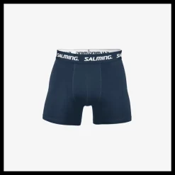 Sale Salming 3-pack Cotton Boxer Navy Blå