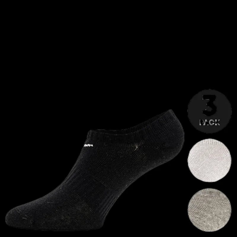 Nike 3-pack Everyday Lightweight No Show Patterned Grå Sale