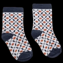 Name It 4-Pack Infant Wool Socks Blue Blå Discount