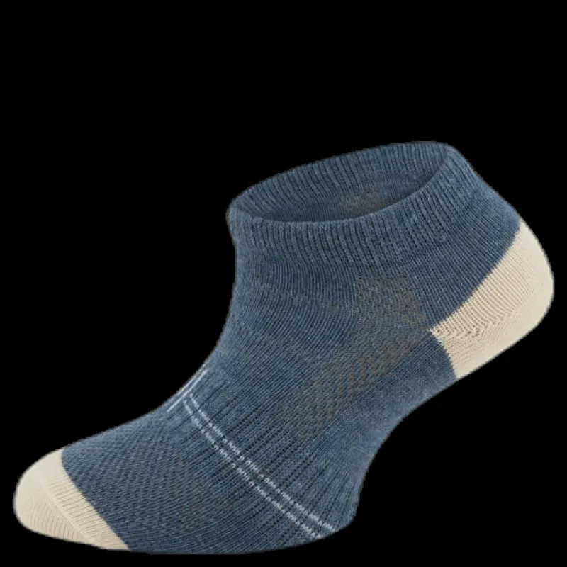 Hot Norfolk 3-Pack Kids Basic Socks - Yogi Blue/Grey Blå och Grå