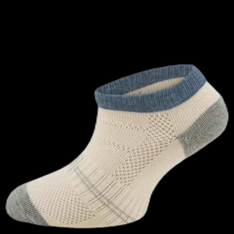 Hot Norfolk 3-Pack Kids Basic Socks - Yogi Blue/Grey Blå och Grå