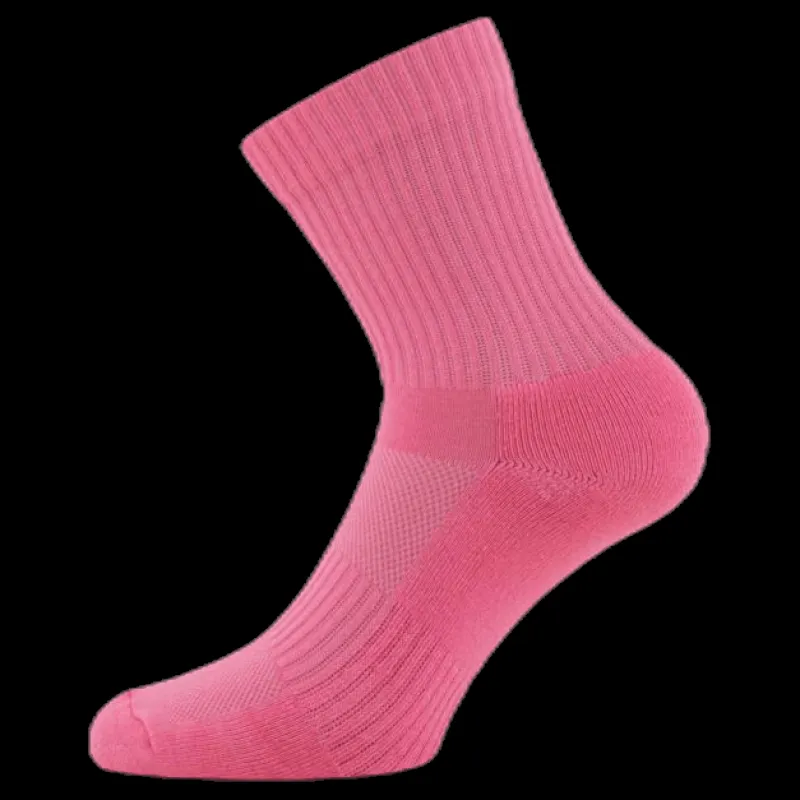 New Norfolk 2-Pack Kids Basic Sport Socks - Alvin Pink/White Rosa och Vit