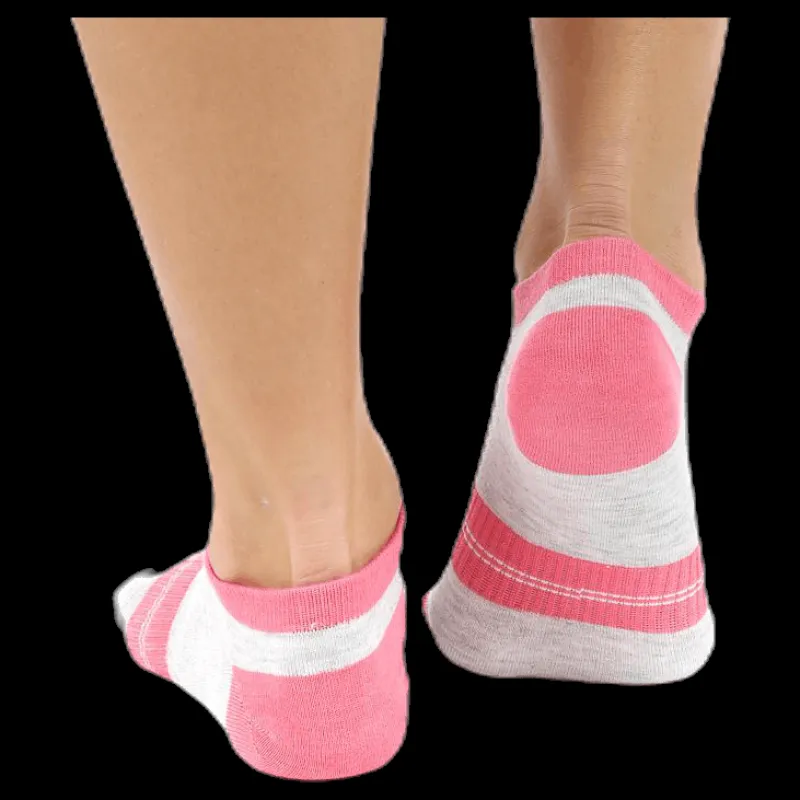 Norfolk 2-pack Lady Low-cut Pink/Grey Rosa och Grå Best