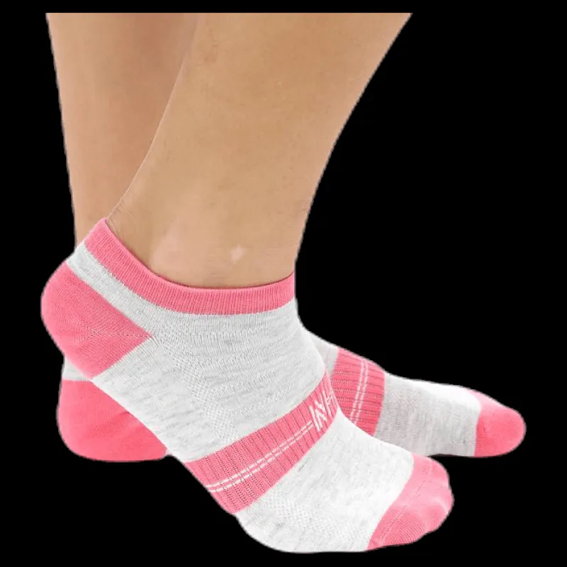 Norfolk 2-pack Lady Low-cut Pink/Grey Rosa och Grå Best