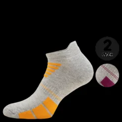 New Norfolk 2-Pack Low-Cut Socks - Lucy Grey Grå