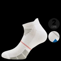 Norfolk 2-Pack Low-Cut Socks - Luke White Vit Clearance