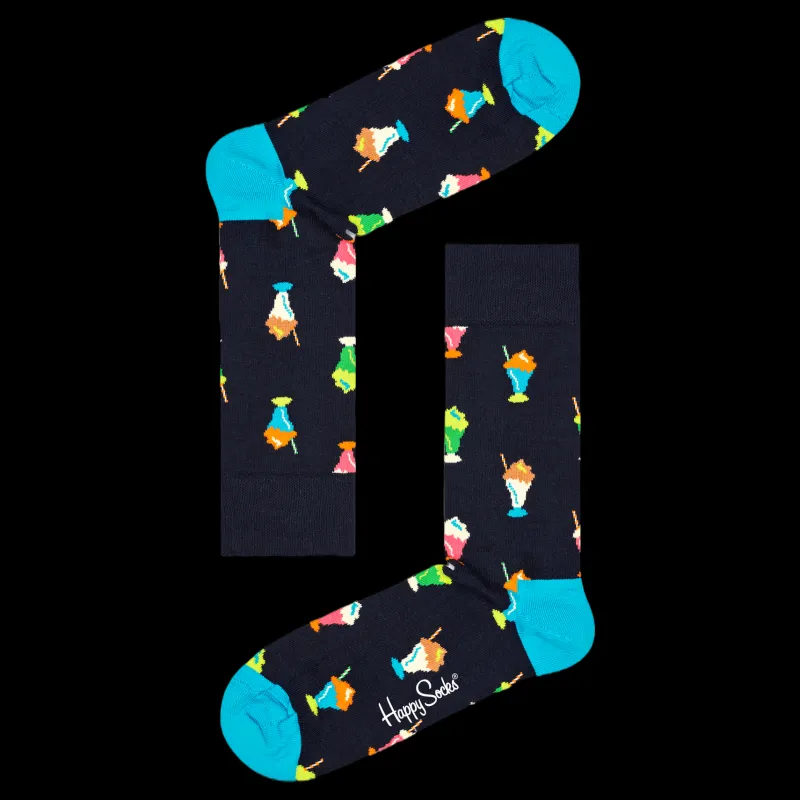 Happy Socks 4-pack Navy Socks Gift Set Burgundy Röd Hot