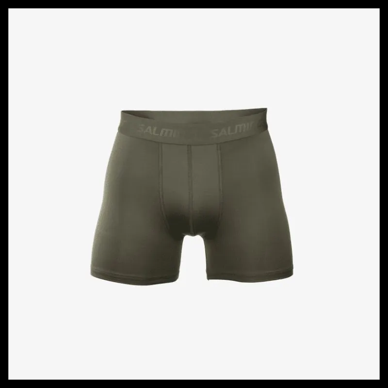 Salming 3-pack Performance Boxer Army Green Brun Online