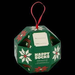Discount Happy Socks 1-pack Snowflake Gift Set Dark Green Flerfärgad