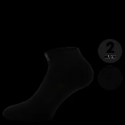 Online Norfolk 2-Pack Sports Socks - Theodore Black Svart
