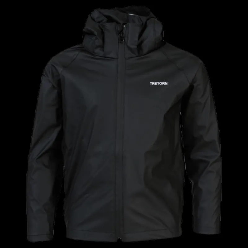 Clearance Tretorn Packable Rain Set Youth Black Svart
