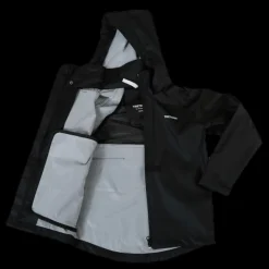 Clearance Tretorn Packable Rain Set Youth Black Svart