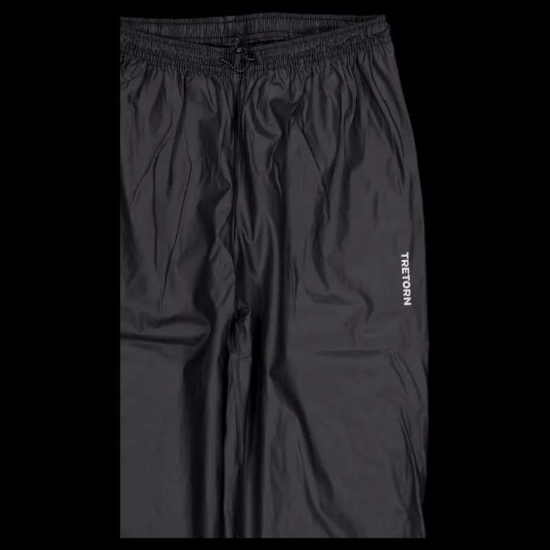 Tretorn Packable Rainbreaker Set Black Svart Online