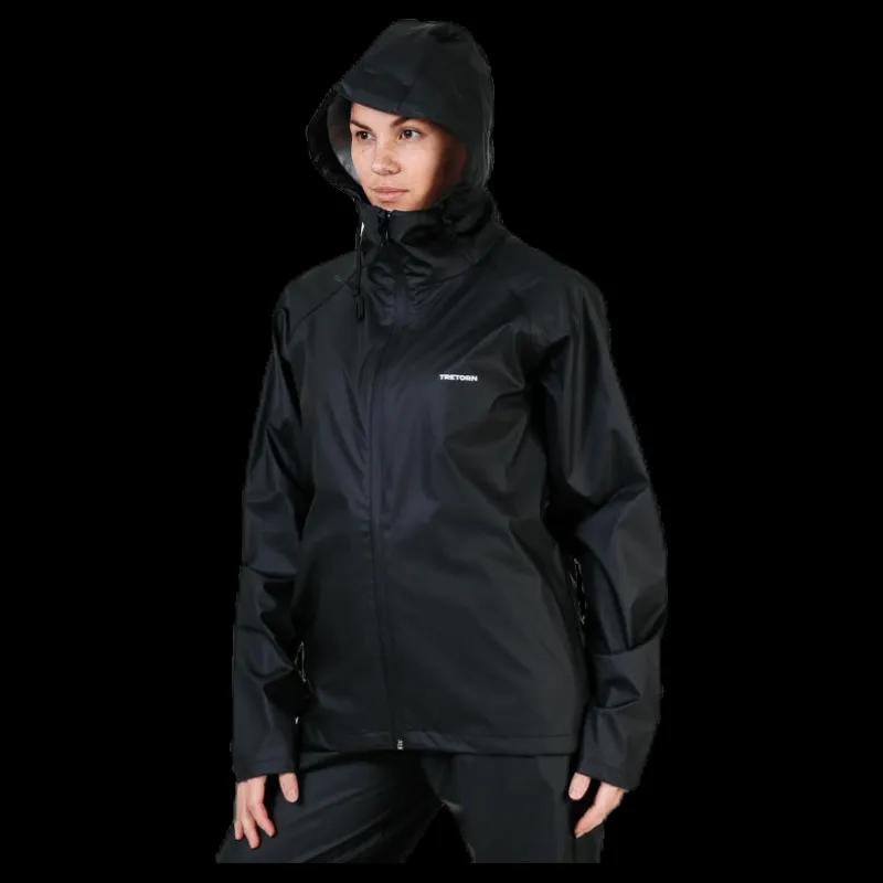 Tretorn Packable Rainset Black Svart