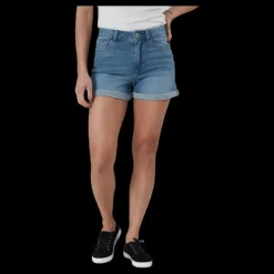 Best Pieces Pacy Loose Mw Shorts Blue Blå