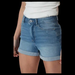 Best Pieces Pacy Loose Mw Shorts Blue Blå