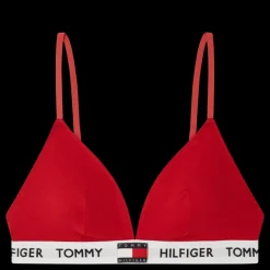 Tommy Hilfiger Padded Triangle Bra, Xcn Tango Red Röd Best