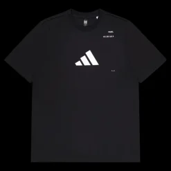 adidas Tennis Padel Graphic Tee Black Svart Online