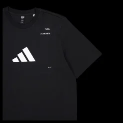 adidas Tennis Padel Graphic Tee Black Svart Online