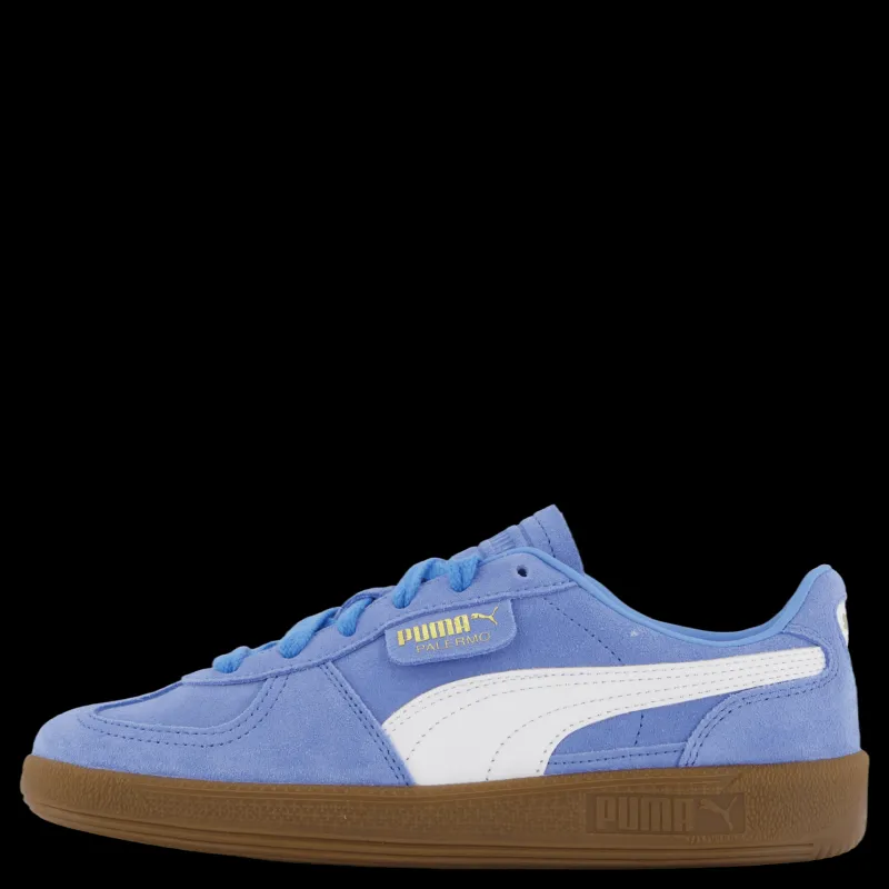 Puma Palermo Team Light Blue- White Blå Sale