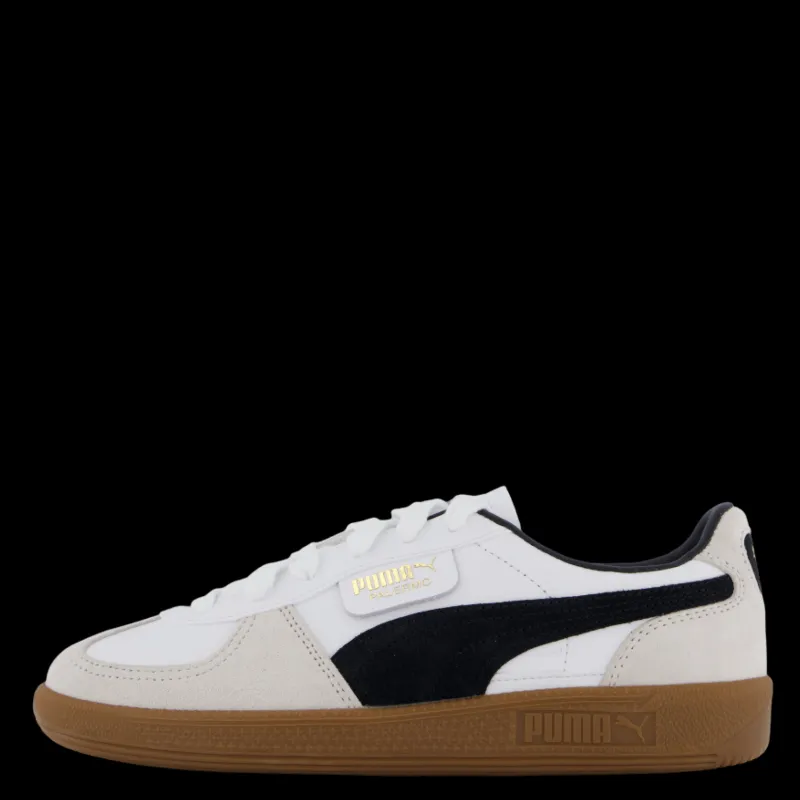 Puma Palermo White-vapor Gray-gum Vit New