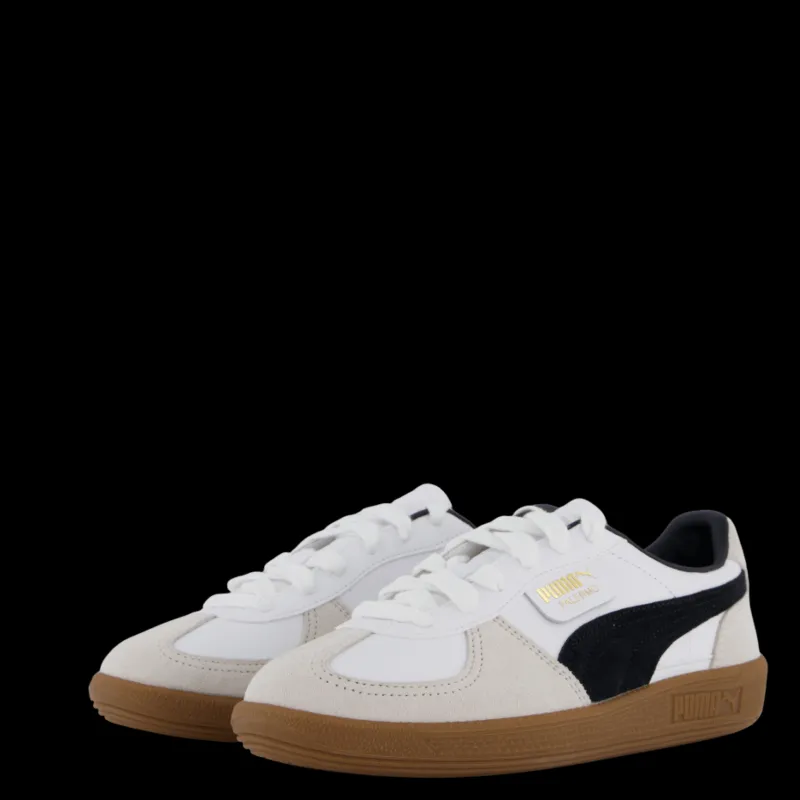Puma Palermo White-vapor Gray-gum Vit New