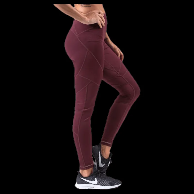 Hot BLACC Palette Tights Red Röd