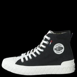 Hot Palladium Palla Ace Cvs Mid Black/mashmalllow Svart