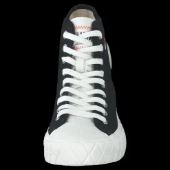 Hot Palladium Palla Ace Cvs Mid Black/mashmalllow Svart
