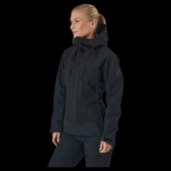 Halti Pallas W Ii Warm Hybrid Jacket Black Svart Hot